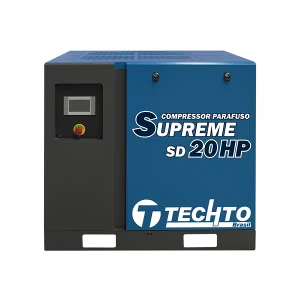 image Compressor de Parafuso Sobre Reservatório 20hp 12bar – Techto Platinum TB 20
